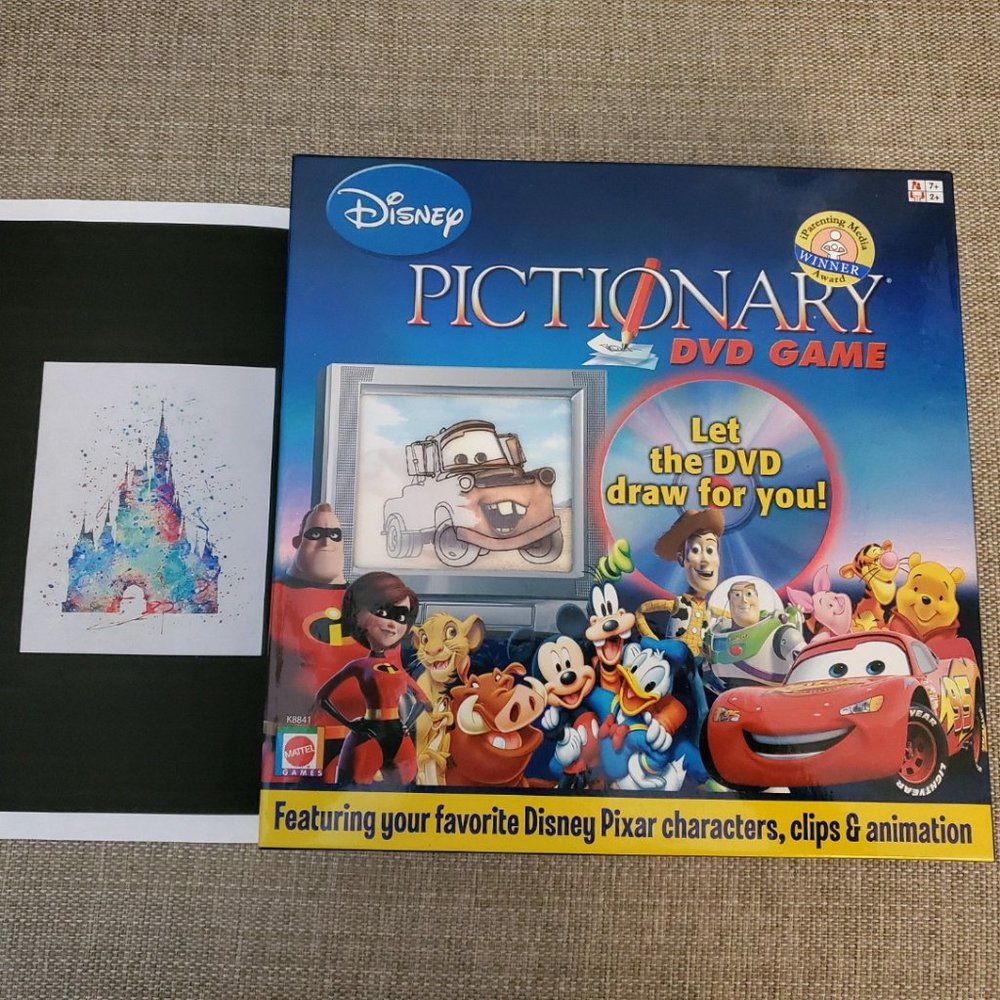 Disney Pixar Pictionary DVD Game